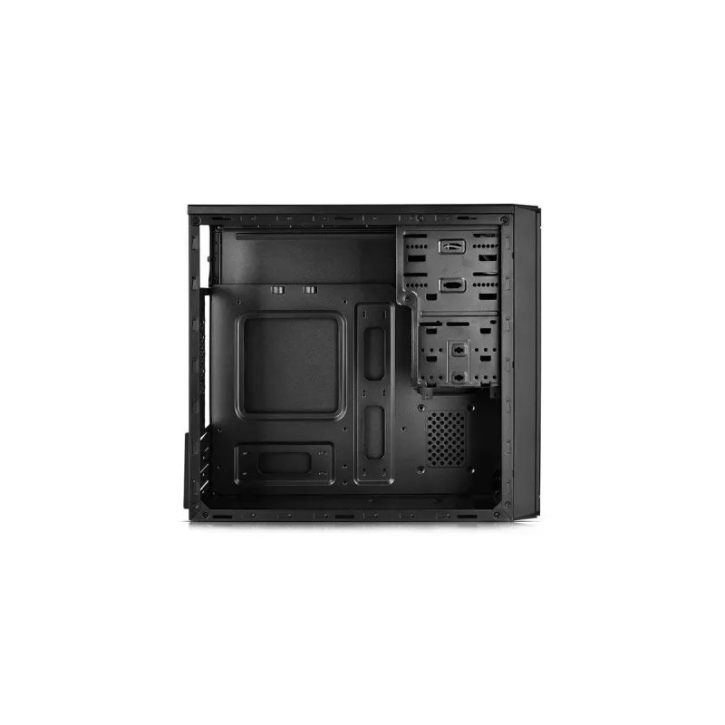 DeepCool Wave V2 DP-MATX-DPWAVE2 počítačová skriňa Mini Tower, Micro ATX/Mini-ITX, grafická karta do 320 mm, chladič CPU do 145 mm, bez zdroja, čierna
