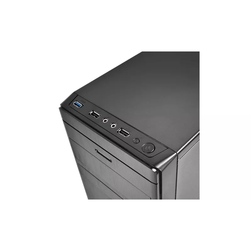 DeepCool Wave V2 DP-MATX-DPWAVE2 počítačová skriňa Mini Tower, Micro ATX/Mini-ITX, grafická karta do 320 mm, chladič CPU do 145 mm, bez zdroja, čierna
