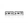ATEN USB a HDMI extender CAT5e/6, USB2.0 Full Speed (12Mbit/s) 1080P (40m) / 1080i (60m)