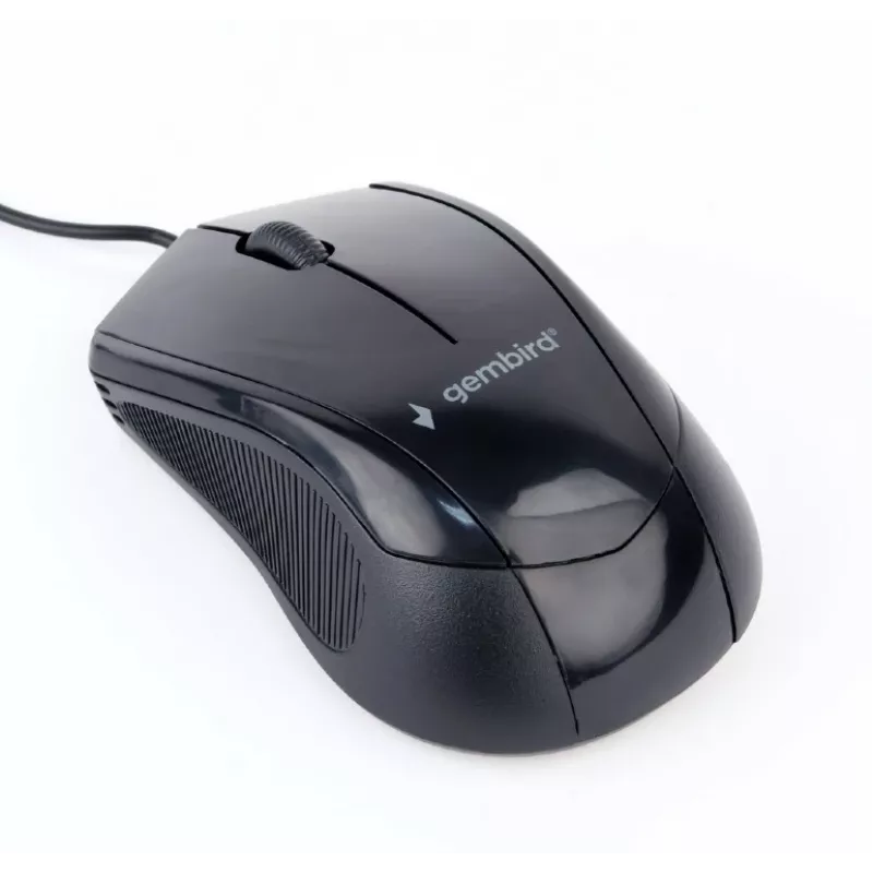 GEMBIRD myš optická MUS-3B-02 - 3 tlačidlá koliesko USB čierna