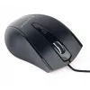 GEMBIRD USB optická myš pre pravákov MUS-4B-02 – 1200 DPI, 4 tlačidlá, káblová, čierna