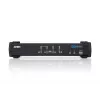 ATEN 4-portový USB DVI KVM prepínač s audio a USB 2.0 hubom (KVM kábel v balení)