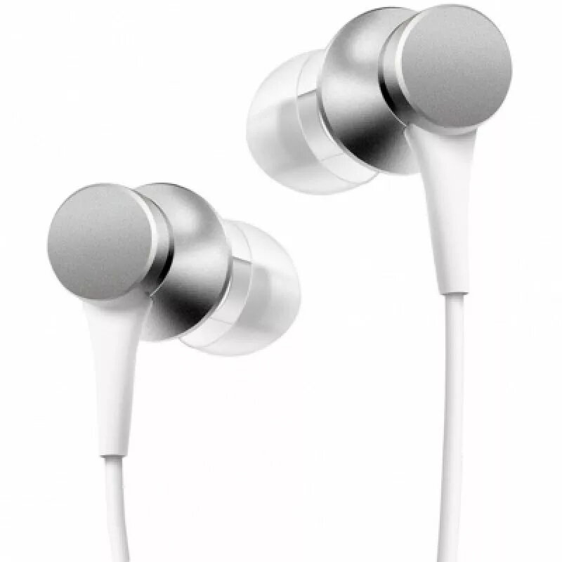 Xiaomi Mi In-Ear slúchadlá Basic headset 3,5 mm konektor strieborná, biela