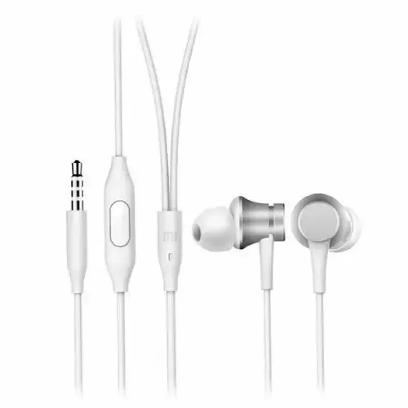 Xiaomi Mi In-Ear slúchadlá Basic headset 3,5 mm konektor strieborná, biela