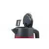 Rýchlovarná kanvica Bosch TWK4P434 — 1,7 l, 2400 W, čierna/červená
