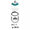 Polti Vaporetto SV450_Double parný mop 0,3 l 1500 W tyrkysová, biela