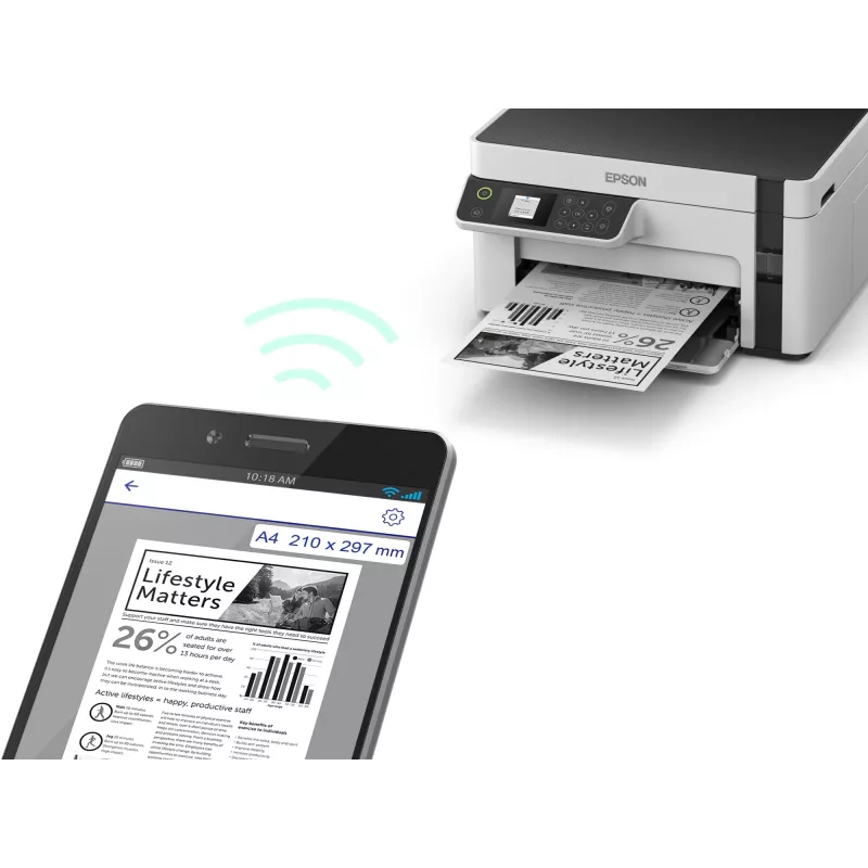 Epson EcoTank ET-M2120 atramentová A4 1440 x 720 DPI 32 ppm Wi-Fi