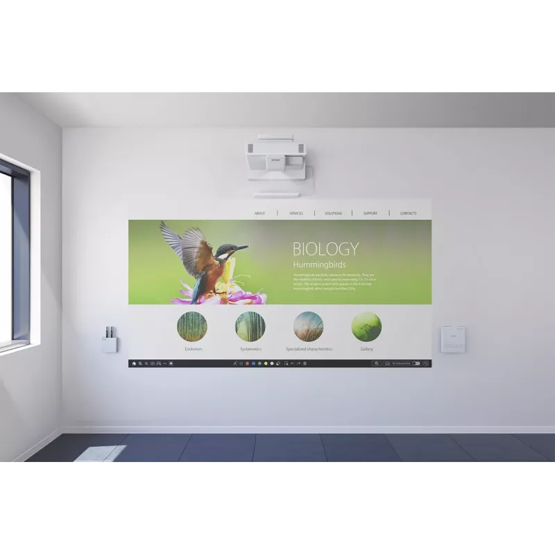 Epson EB-1485Fi Ultra-krátka projekcia 5000 ANSI lumen 3LCD 1080p (1920x1080) biela