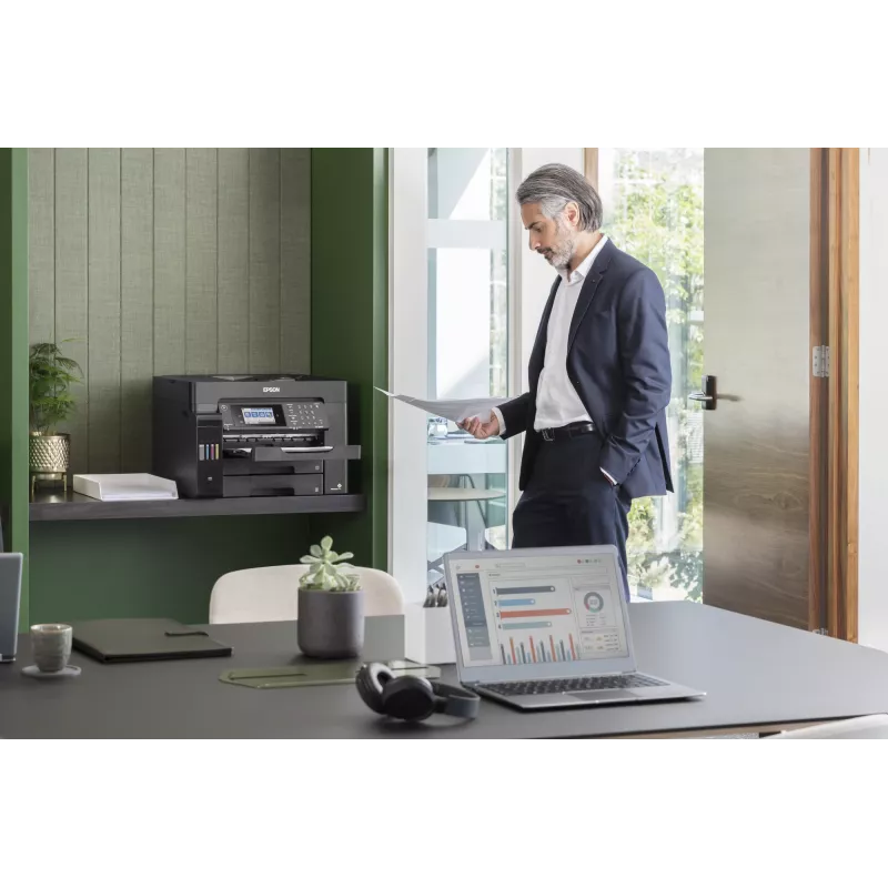 Multifunkčné zariadenie Epson EcoTank L15160 atramentová farebná, A3+, 32 ppm, 4800x1200 DPI, Wi‑Fi, Ethernet