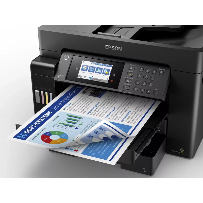 Multifunkčná tlačiareň Epson EcoTank L15150 — farebná atramentová, A3+ (4800x2400 DPI), Wi‑Fi, Ethernet