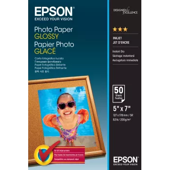 Lesklý fotopapier Epson C13S042545 13x18cm 50 listov