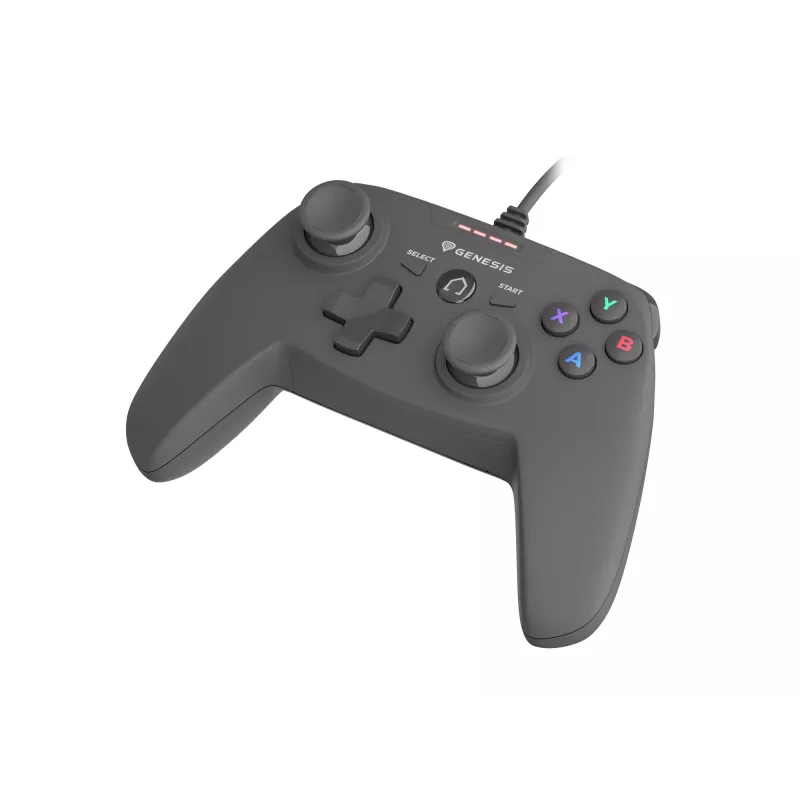 GENESIS P58 čierny USB gamepad analógový PC, PlayStation 3