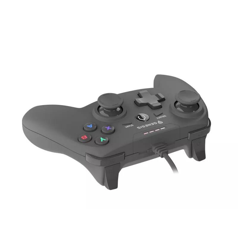 GENESIS P58 čierny USB gamepad analógový PC, PlayStation 3