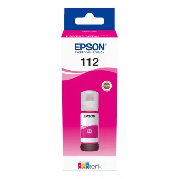 Atramentová fľaša Epson 112 EcoTank pigmentová purpurová