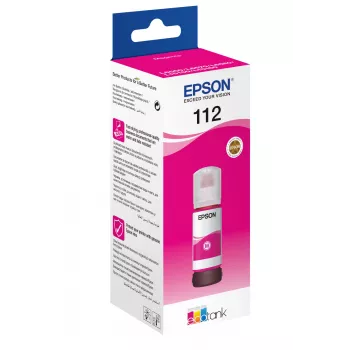 Atramentová fľaša Epson 112 EcoTank pigmentová purpurová
