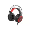GENESIS Neon 360 headset káblový herný headset s hlavovým mostom čierny, červený