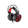 GENESIS Neon 360 headset káblový herný headset s hlavovým mostom čierny, červený