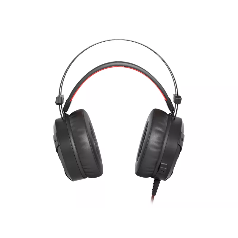 GENESIS Neon 360 headset káblový herný headset s hlavovým mostom čierny, červený
