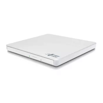 HITACHI-LG DATA STORAGE tenká prenosná DVD mechanika - Gp60nw60 - USB 2.0 - biela