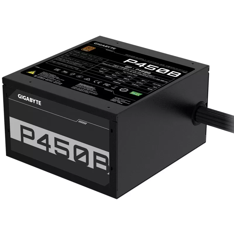 GIGABYTE P450B napájací zdroj 450 W 20+4 pin ATX ATX čierny