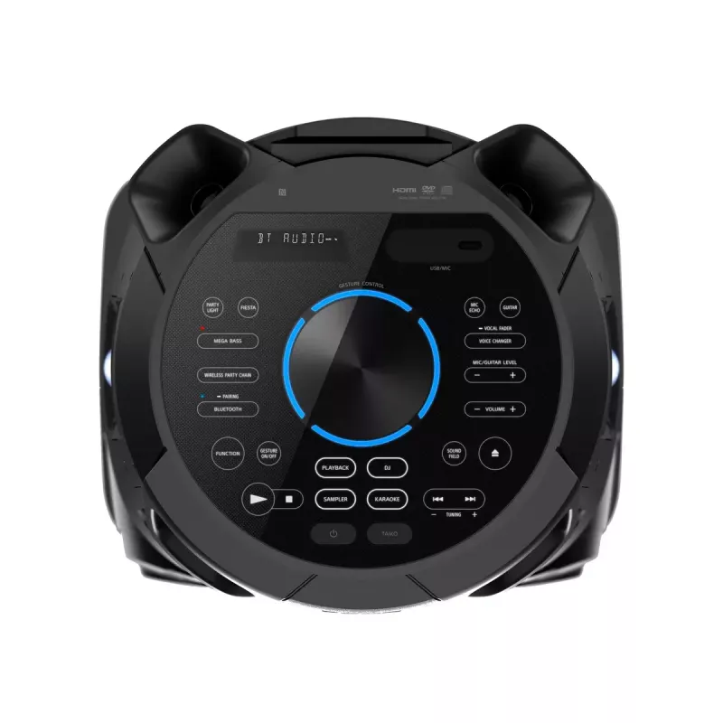 Sony MHC-V73D High Power Bluetooth® Party Speaker s omnidirekčným party zvukom a svetlom