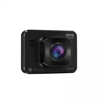 Auto videorekordér Navitel AR250 NV — 1 kamera 1920x1080, 140° zorný uhol, integrovaný displej, MicroSD, napájanie z batérie a zapaľovača