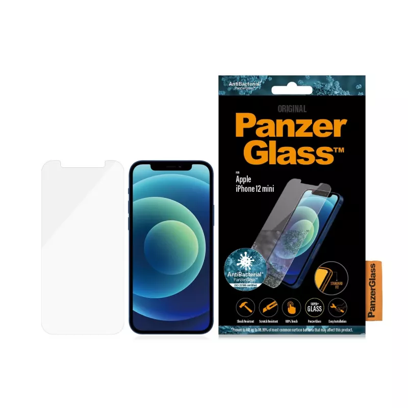 PanzerGlass Apple iPhone 12 Mini Standard Fit ochranná fólia displeja