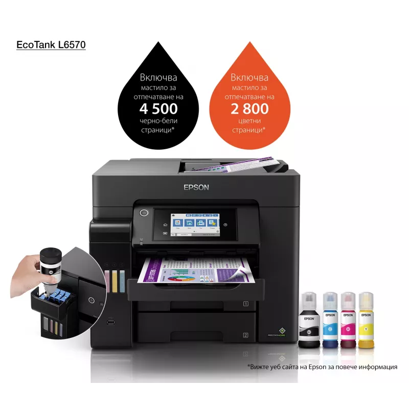 Epson EcoTank L6570 laserová 1200 x 2400 DPI 32 ppm Wi-Fi