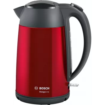 Bosch TWK3P424 rýchlovarná kanvica 1,7 L 2400 W sivá, červená