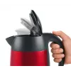 Bosch TWK3P424 rýchlovarná kanvica 1,7 L 2400 W sivá, červená