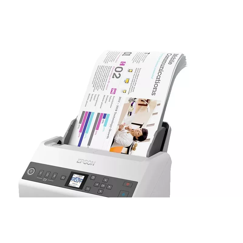 Epson DS-730N podávačový skener 600 x 600 DPI A4 čierny, sivý