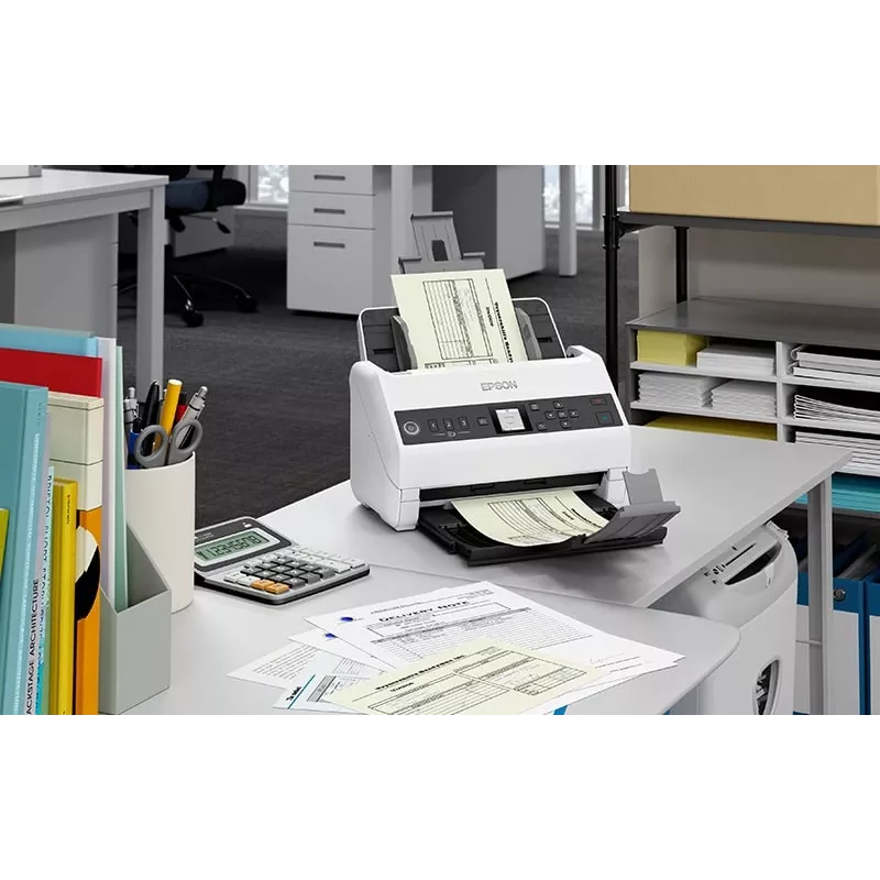Epson DS-730N podávačový skener 600 x 600 DPI A4 čierny, sivý