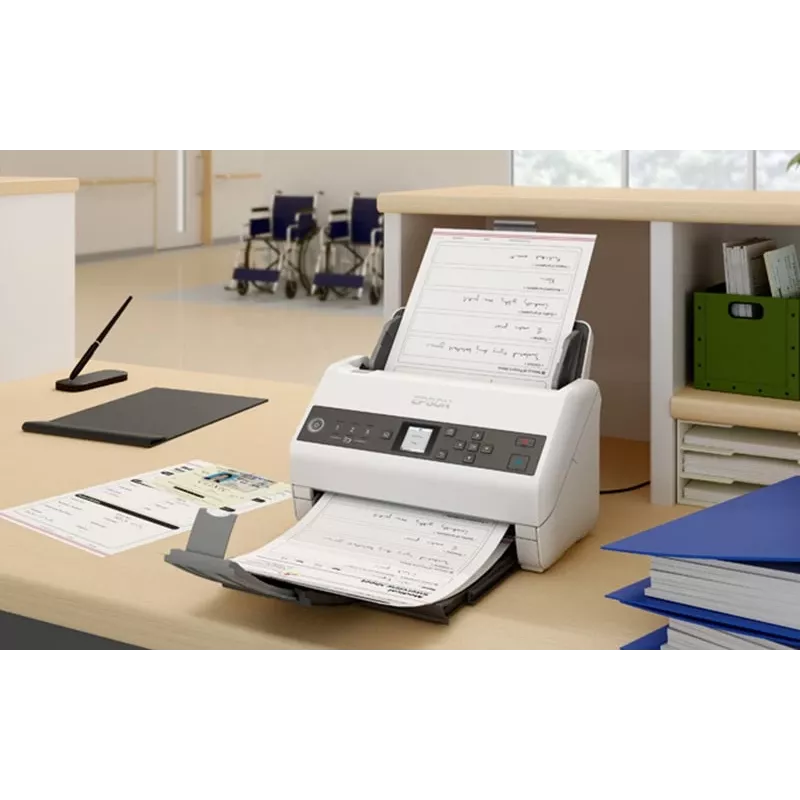 Epson DS-730N podávačový skener 600 x 600 DPI A4 čierny, sivý