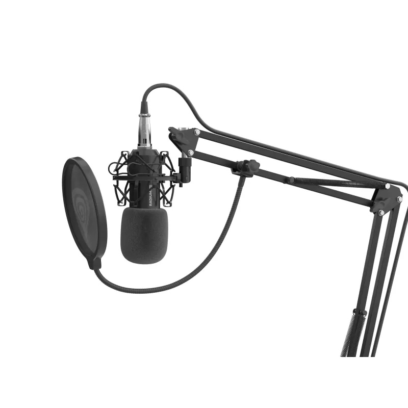 GENESIS Radium 300 XLR čierny štúdiový mikrofón