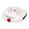 ETA Kvadro ETA415390000 sendvičovač, 700 W, na 2 sendviče, nepriľnavý povrch, biely