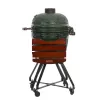 Kamado gril na drevené uhlie TUNABONE TunaBone Classic 21 palcov veľkosť M zelená