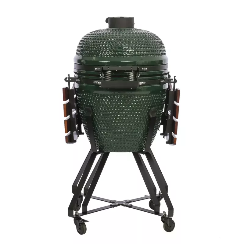 Kamado gril na drevené uhlie TUNABONE TunaBone Classic 21 palcov veľkosť M zelená
