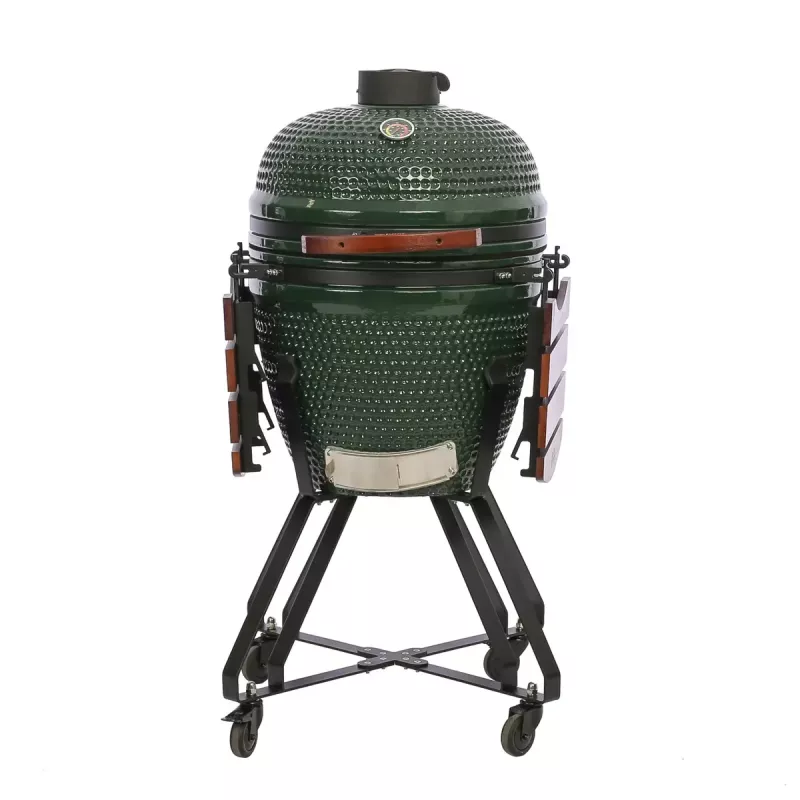 Kamado gril na drevené uhlie TUNABONE TunaBone Classic 21 palcov veľkosť M zelená