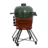Keramický kamado gril TUNABONE Classic 23 palcov (veľkosť L) zelená