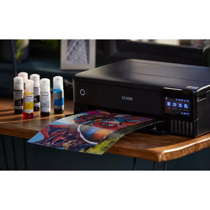 Multifunkčná atramentová tlačiareň Epson EcoTank L8180 — A3+, farba, 5760x1440 DPI, 32 ppm, duplex, Wi‑Fi, Ethernet