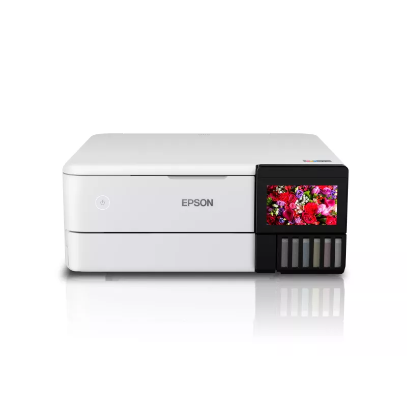 Multifunkčná atramentová tlačiareň Epson EcoTank L8160 — farebná tlač, 5760x1440 DPI, 32 ppm, A4, Wi‑Fi, duplex