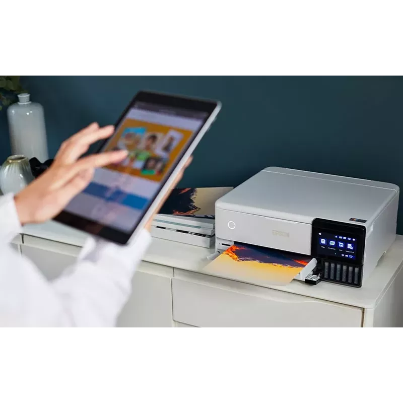 Multifunkčná atramentová tlačiareň Epson EcoTank L8160 — farebná tlač, 5760x1440 DPI, 32 ppm, A4, Wi‑Fi, duplex