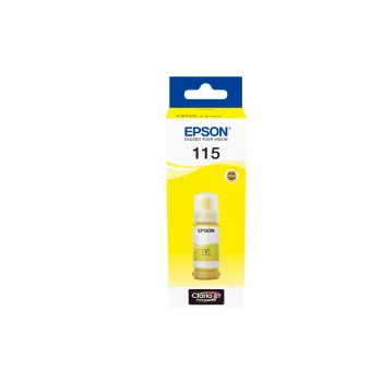 Atramentová fľaša Epson 115 ECOTANK žltá C13T07D44A