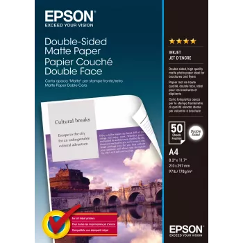 Epson Double Sided Matte Paper - A4 - 50 listov