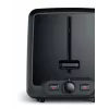 Hriankovač Bosch TAT4P429 2 plátky 970 W čierna/hnedá, kompaktný nerez