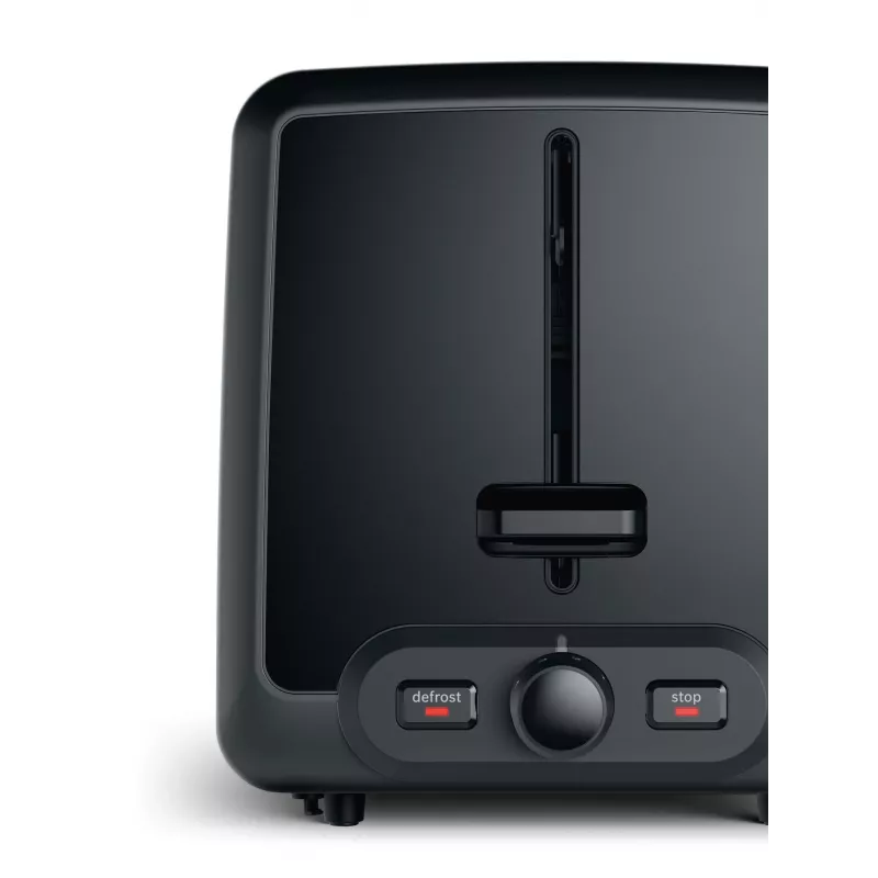 Hriankovač Bosch TAT4P429 2 plátky 970 W čierna/hnedá, kompaktný nerez