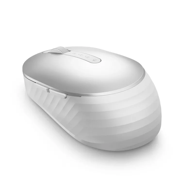 DELL Pro Premium Compact myš – MS7421W – platinová-strieborná, obojručná, optická, RF Wireless + Bluetooth, 1600 DPI, platinová, strieborná (otvorený obal)