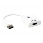 ATEN True 4K DisplayPort na HDMI aktívny adaptér, 4096 x 2160 pixelov, 60 Hz, biely, aktívny videokonvertor, 0 - 50 °C, -20 - 60 °C