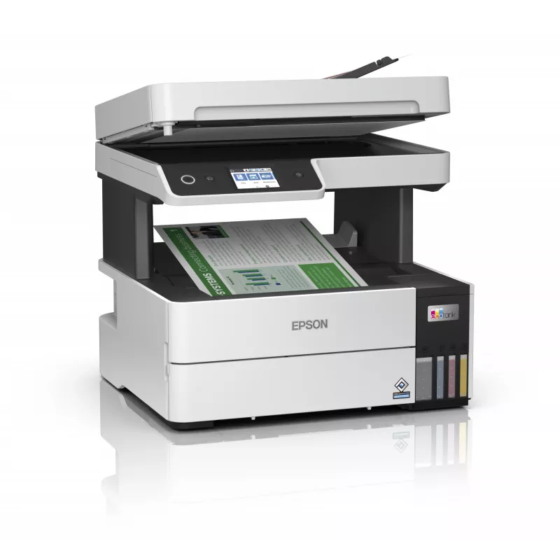 Multifunkčná tlačiareň Epson EcoTank L6460 — atramentová farebná, 4800x1200 dpi, 37 ppm, A4 duplex, Wi‑Fi, Ethernet