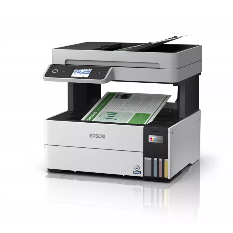 Multifunkčná tlačiareň Epson EcoTank L6460 — atramentová farebná, 4800x1200 dpi, 37 ppm, A4 duplex, Wi‑Fi, Ethernet